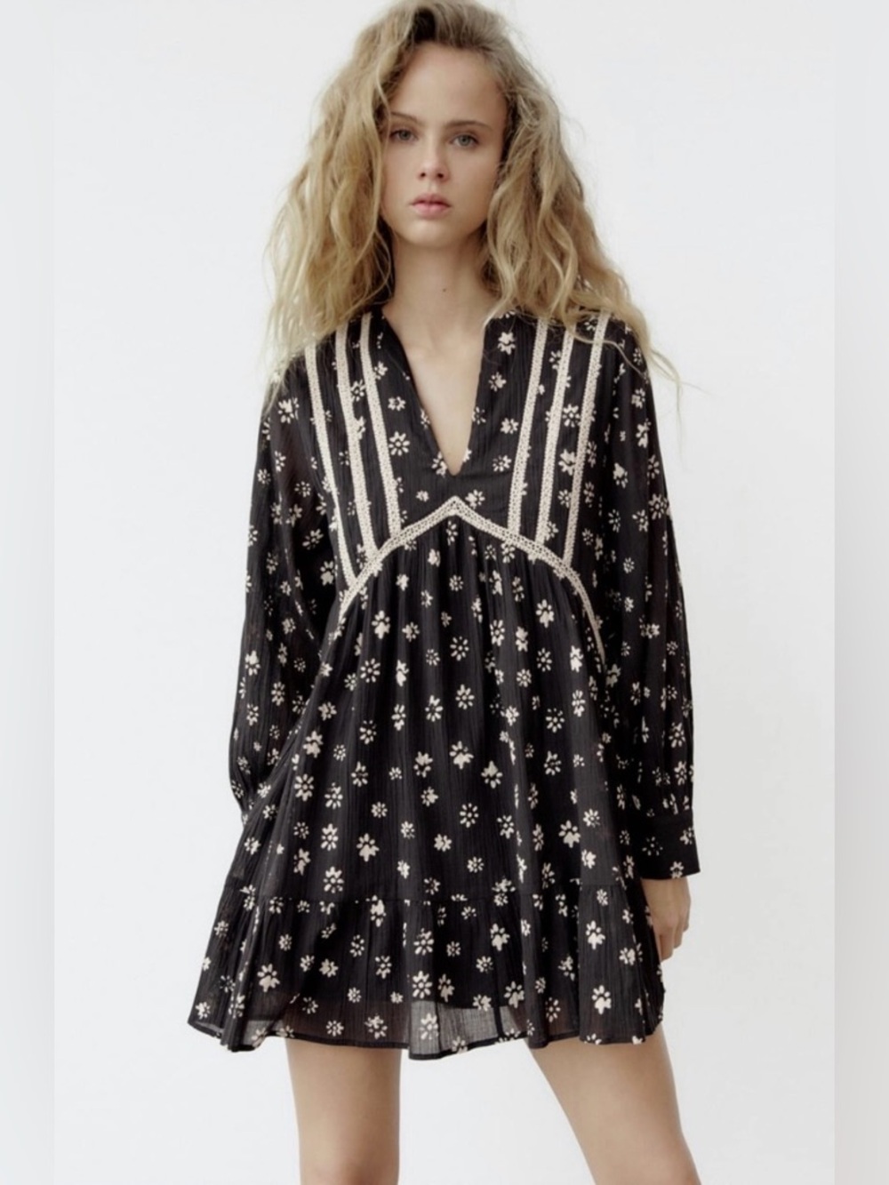 Zara Printed Dress - New!